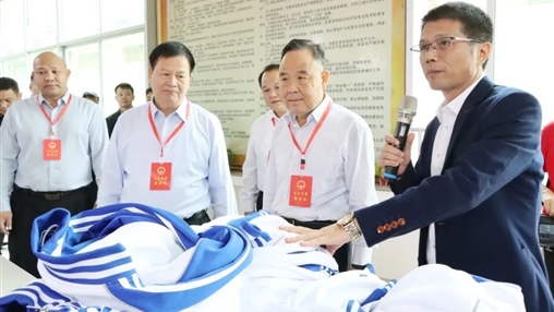 多級聯動履職 優(yōu)化營商環(huán)境 自治區(qū)黨委統戰(zhàn)部常務副部長林懷勇率調研組蒞臨百裕集團進行實地走訪調研